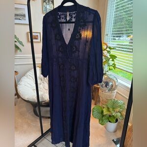 Free People - midi dress, sz M